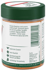 Fuchs Gewürze - Cayennepeppar gemahlen - för einen scharfen Geschmack i alla typer av rätter - naturliga ingredienser - 60 g i wiederverwendbarer, recyclebarer Dos