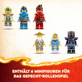 LEGO NINJAGO Dragon Stone Temple Drakleksak med 6 Ninjafigurer, stort set att bygga, leka och visa upp, födelsedagspresent för pojkar och flickor 13+ 71819 Byggset Besuche den LEGO-Store