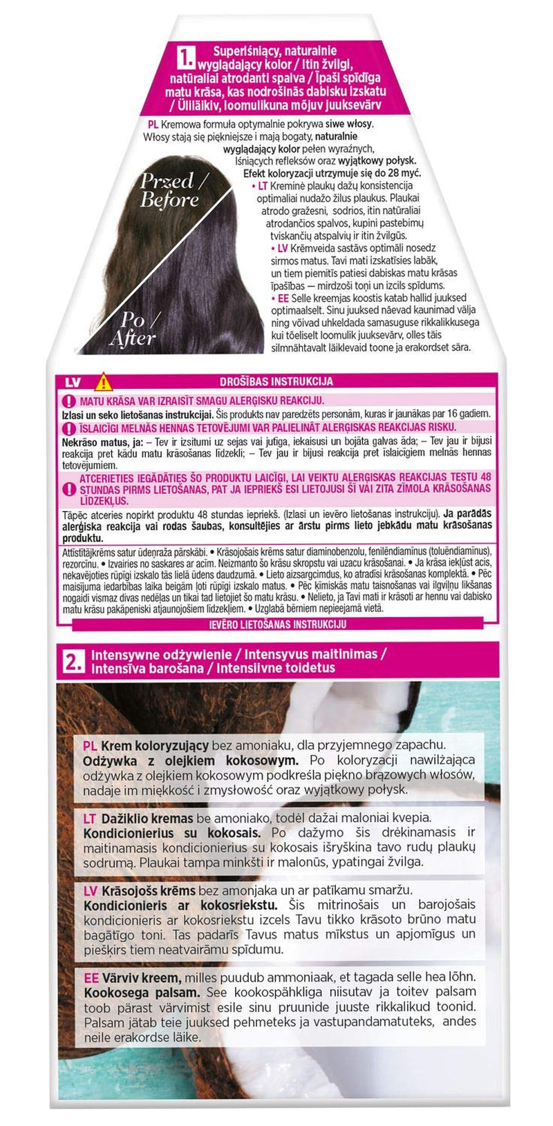 L'Oréal Paris Casting Crème Gloss 210 Hårfärg - Marinblå Svart Hårfärg Naty Shop