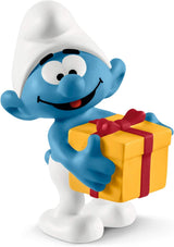 Schleich 20816 Smurfar med present, För barn från 3+, Smurfar - lekfigur Actionfigurer Naty Shop Standardtitel