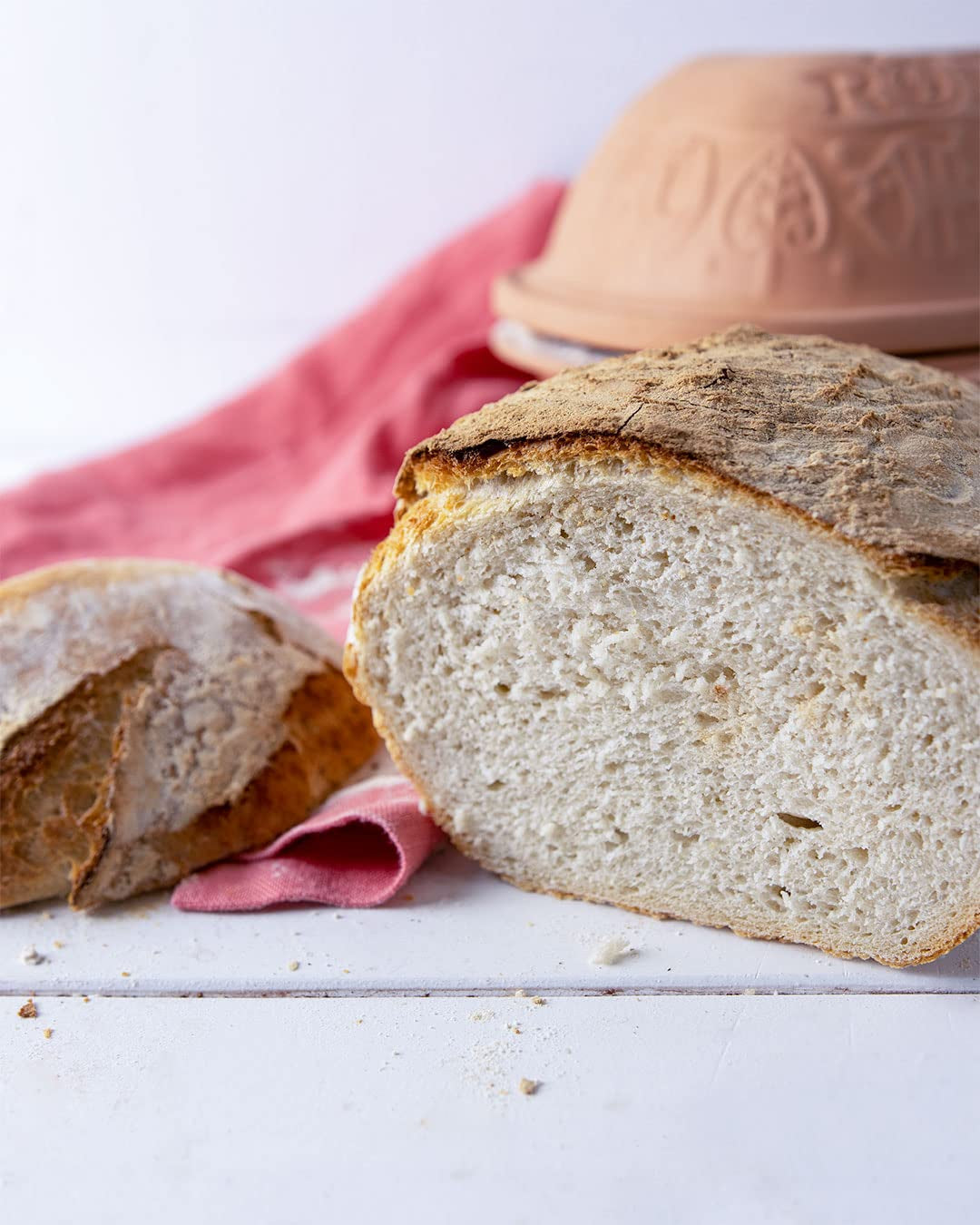 RUF Lievito Madre Sauerteig, Milder Weizen-Sauerteig, Mutterteig, Kurze Teigruhe Durch Enthaltene Trockenhefe, Lievito Madre Getrocknet Für Brot, Baguette, Focaccia, 3X35G Blandning för bakning och matlagning Naty Shop
