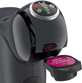 NESCAFÉ Dolce Gusto Genio S Plus från Krups, kompakt kapselkaffemaskin, kapacitet 0,8 liter, 1500 watt, automatisk avkalkningsvarning, space grey, KP340B