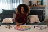 Ravensburger Pussel 17172 Cirkel av färger - Djur 500 bitar Pussel Naty Shop