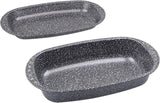 C|H|G Brotback- Und Bratenform Mit Deckel "Granito", Skandia Xtreme Plus: 4-Fach Antihaftbeschichtung in Granitoptik, 37 X 20 X 7 Cm, Made in Germany Formar och brickor för bakning Naty Shop