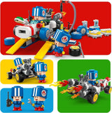 LEGO Super Mario: Mario Kart - Toad's Workshop, Nintendo-karaktär, anpassningsbar leksak, äventyrsset, present till pojkar, flickor och spelare från 8 år 72035 Byggset Besuche den LEGO-Store