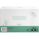 Naïf - Plastfria våtservetter - 1296 stycken (24 stycken X 54 våtservetter) - Babybotten, kropps- och ansiktsvård - 99 % vatten - 0 % doft och alkohol