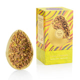 Venchi - Chokladägg, pistagesmak, med hel pistage, med överraskning, glutenfri, 500g, påskkollektion, presentidé