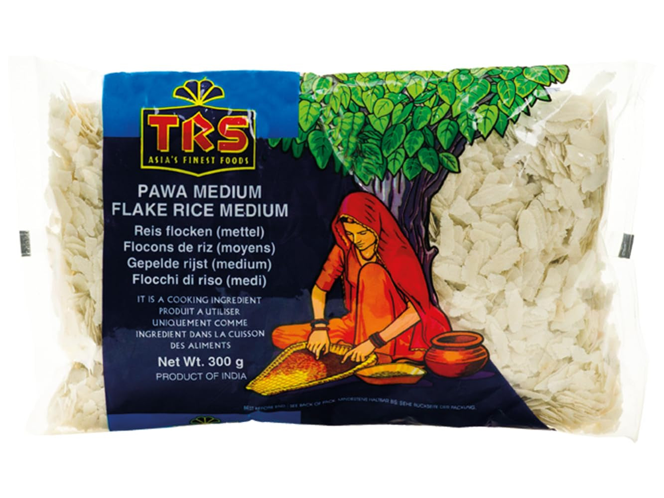 Poha indiska risflingor - 300g