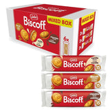Lotus Biscoff | Dubbel kex Variety Pack | 3 sorter | 2 paket per sort | 15 dubbla kex per förpackning | Ingredienser av naturligt ursprung | Inga färgämnen | 6 x 150g | 900 g