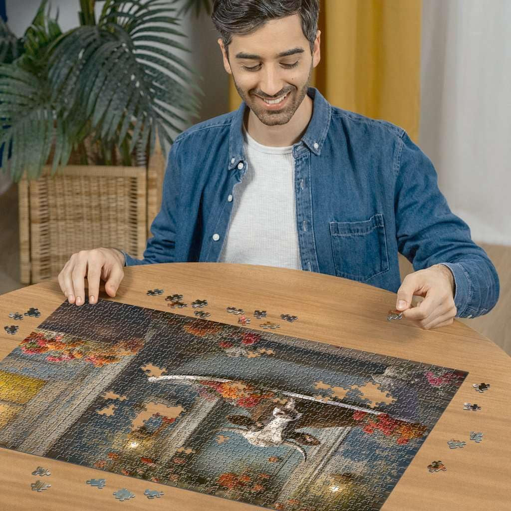 Ravensburger Pussel 12000782 - Ko i badkaret - 1000 bitars pussel för vuxna och barn från 14 år, Puzzle Naty Shop