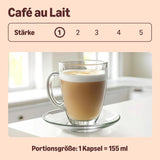 av Amazon Cafe au Lait Dolce Gusto-kompatibel Kaffeekapseln, 48 Kapseln (3 Packungen mit je 16 Stück)