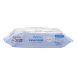 Change Water Essential Baby Wipes x70 - Plant Fiber Toalett - 99 % ultrarenat vatten - Hygien från födseln - Återförslutningsbart lock