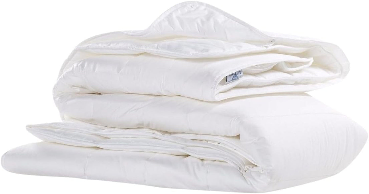 Caleffi 12368 - Quilt 4 säsonger antiallergiska polyesterfibrer Täcken och täcken Naty Shop Standardtitel