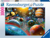 Ravensburger Puzzle 19858 - Planets - 1000 bitars pussel för vuxna och barn från 14 år, rymdmotiv pussel Puzzle Naty Shop