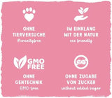 Sanabelle Freshe Mieze - Mixtray | 10 x 100g Mixpack | 4 läckra sorter av kattmat att prova | Ångad våt kattmat, precis som nykokt