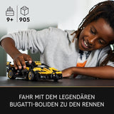 LEGO Technic Bugatti racerbil, bilmodellsats, sportbilsleksak, ikonisk samlarbilset, byggleksak från 9 år 42151 Byggset Besuche den LEGO-Store