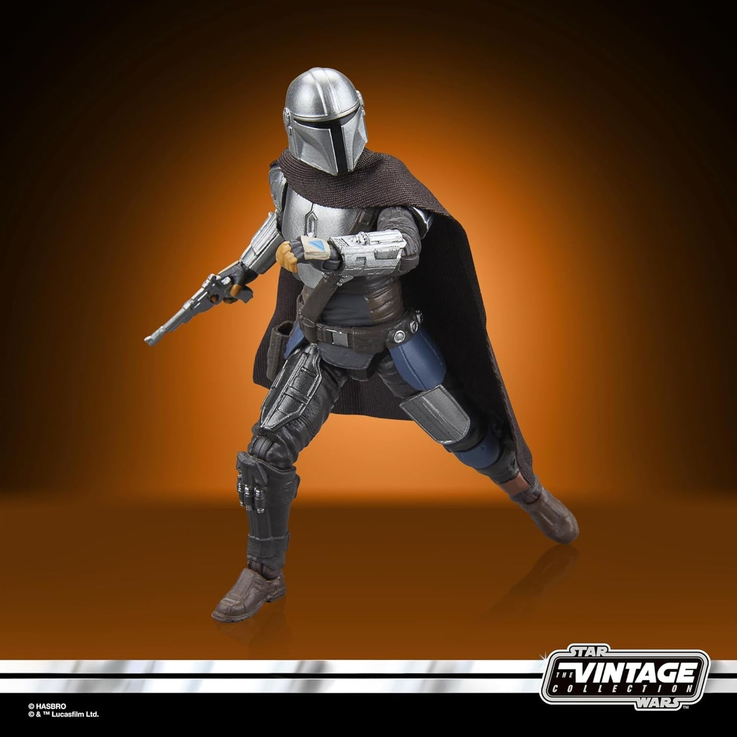 Star Wars Vintage Collection The Mandalorian (Imperial Base) The Mandalorian Action Figure 9,5 cm Scale Action Figures Naty Shop