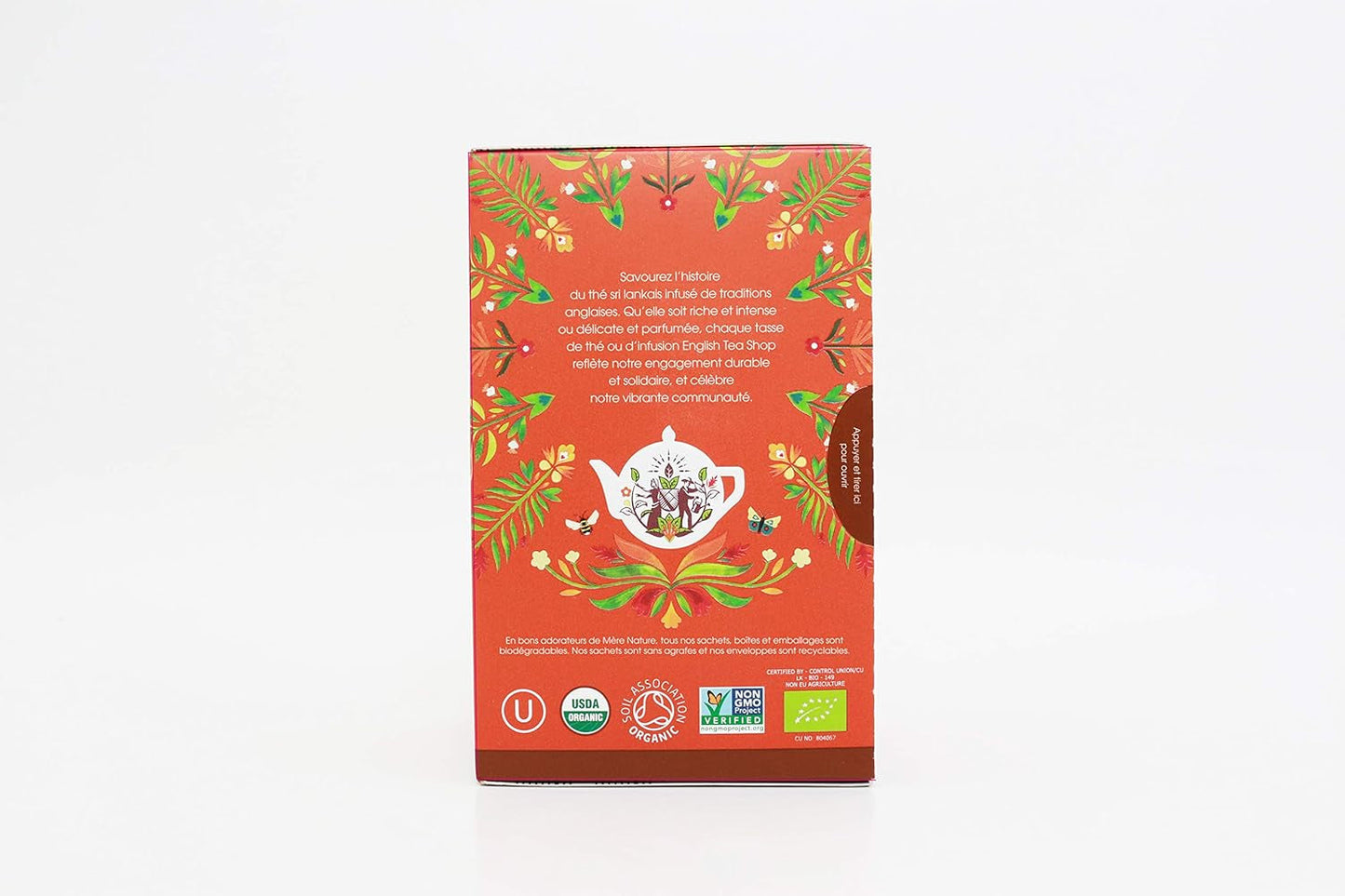 ETS - Chai Black Tea, Naturland BIO, 20 tepåsar (paket med 2)