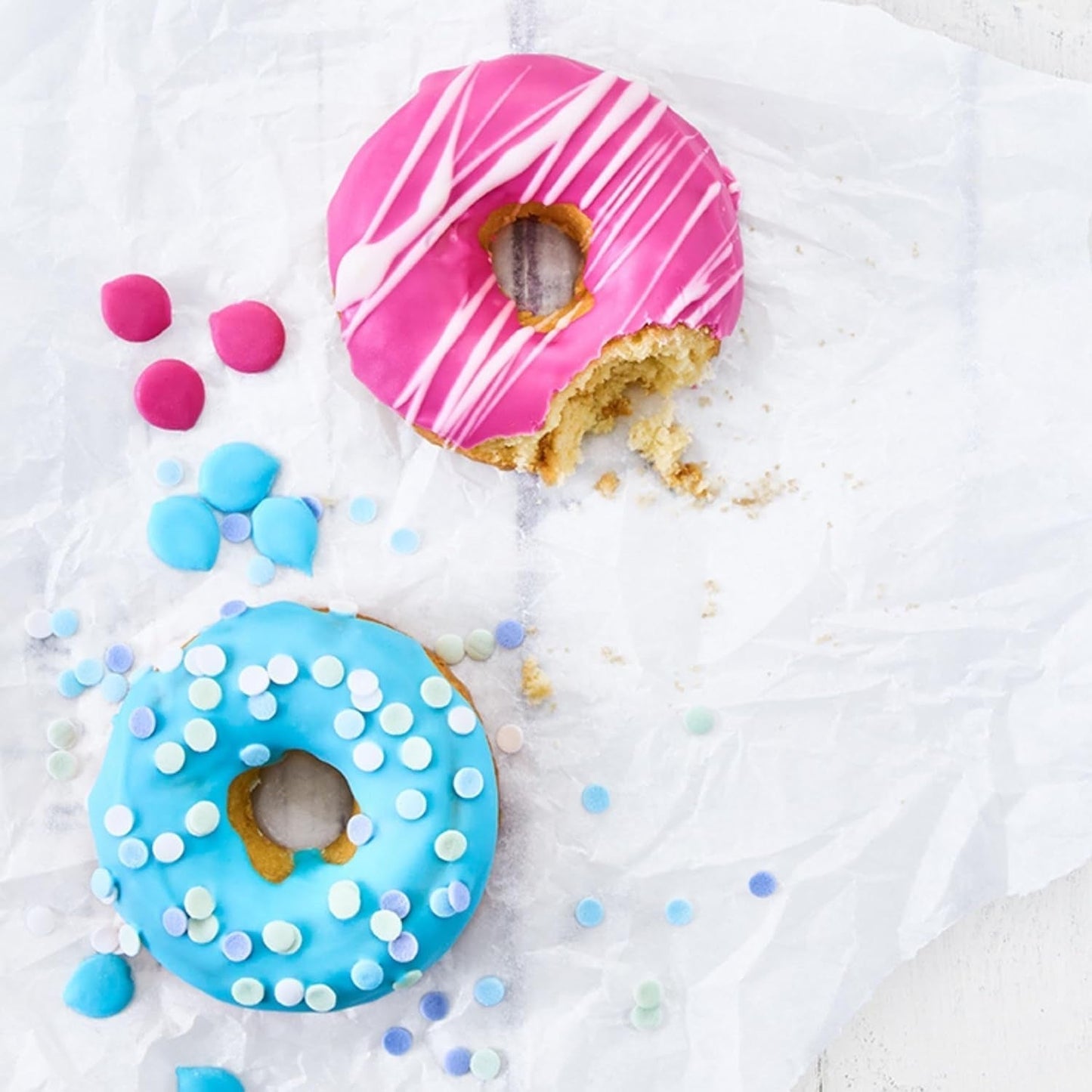 Birkmann, Easy Baking, Donutblech, Backform Für 6 Donuts, Mit Hochwertiger Antihaftbeschichtung, Ø 9 Cm, Mit Rezept, 881631 Formar och brickor för bakning Naty Shop