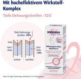 Sanosan Stretch Mark Minimiser, kliniskt testad - bevisat minska bristningar efter graviditet, utan paraffinolja, färgämnen, silikoner, 75 ml Kosmetika och skönhet Naty Shop