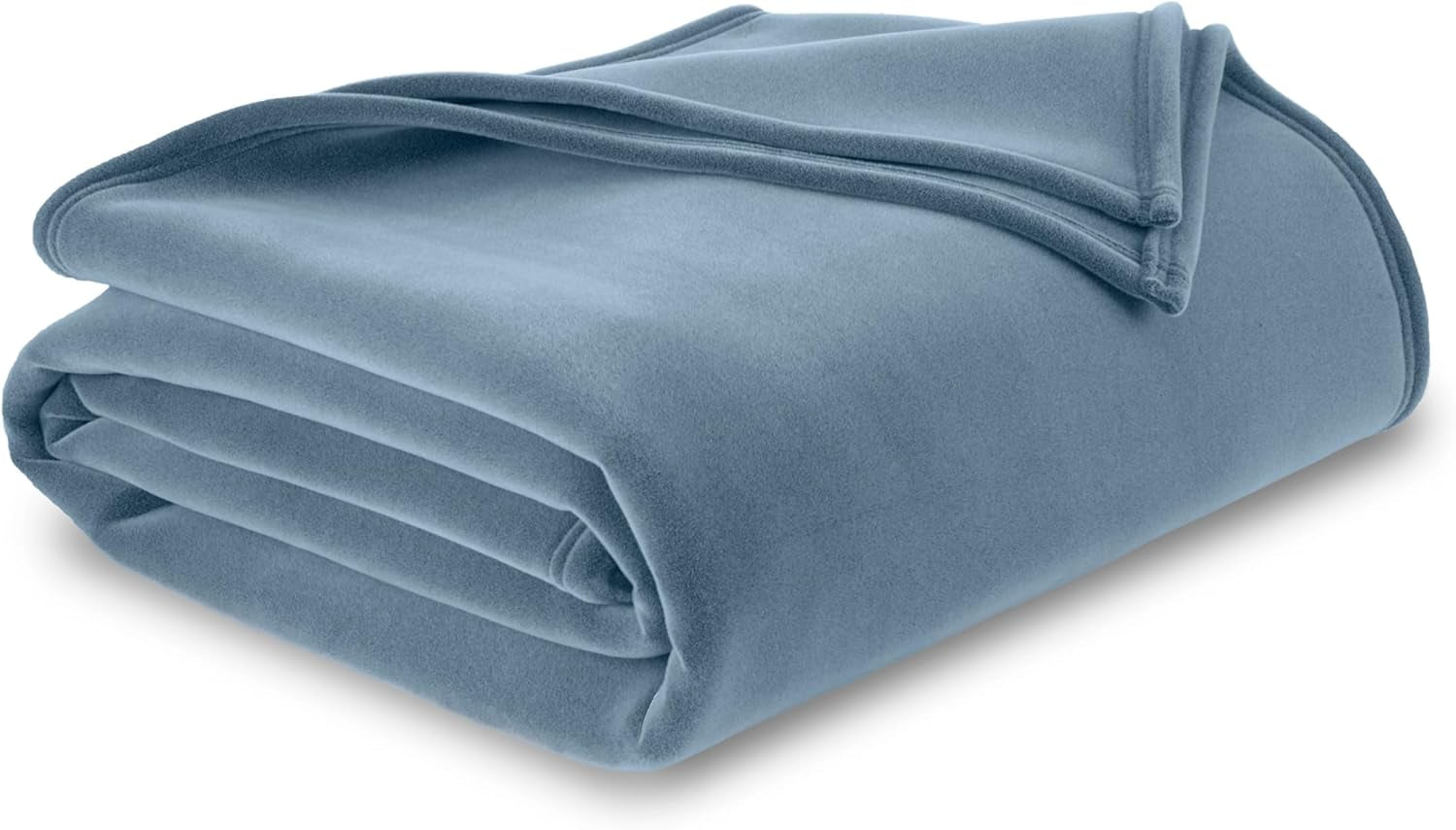 Vellux Original dubbeltak, ljusbruna Täcken och täcken Naty Shop Wedgewood blå Queen size