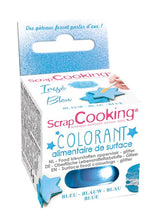Scrapcooking - Limegrön matfärgning - Ätbart glitterpulver för ytor - För kakor, kakor, makroner, choklad och fudge - Limegrönt - 4087