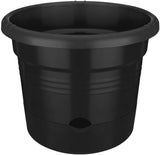 elho Green Basics Tomatkrukor 33 - Blomkrukor för utomhusodling och skörd - Ø 33,5 x H 26,0 cm - Svart/Vivid svart