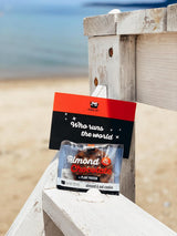 Mandel och choklad - individuellt förpackade veganska kakor, glutenfria, sojafria, ekologiska, mandel och havre - 12 x 50 g multipack (förpackning med 2)