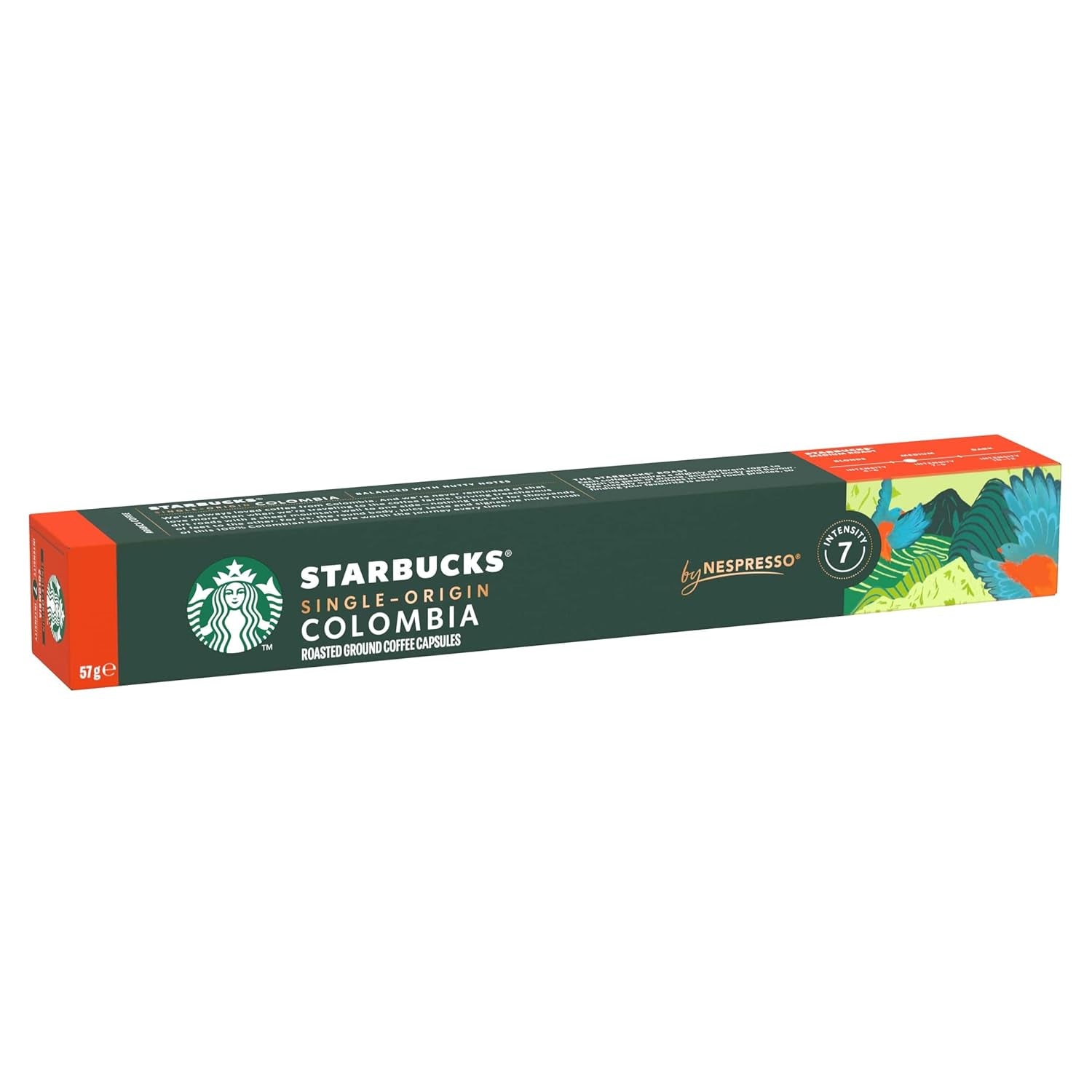 STARBUCKS Single-Origin Colombia av Nespresso, Mittlere Röstung, Kaffeekapseln 10 x 10 (100 Kapseln)