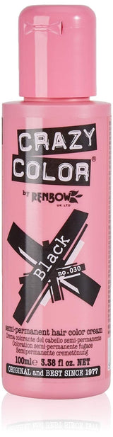 GO TOXIC UV semipermanent hårfärgskräm, 100 ml (1 förpackning) Naty Shop 30 Hårfärgning svart 100 ml (1 förpackning)