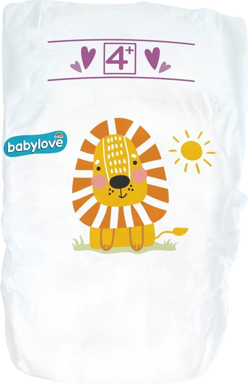 Premiumblöjor storlek 4+, maxi plus 9-20 kg, 1 x 38 st