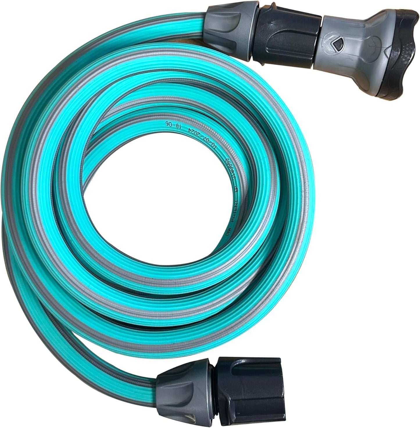 Trädgårdsslang utdragbar upp till 7,5 meter, 1/2" (12,5 mm), med handdusch och 8 funktioner, Idroeasy