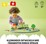 LEGO DUPLO Town Interactive Adventure Train, lekset med ljus och ljud för rollspel, låter 2-åringar bygga spår, förskolepedagogisk leksak 10427 Byggset Besuche den LEGO-Store