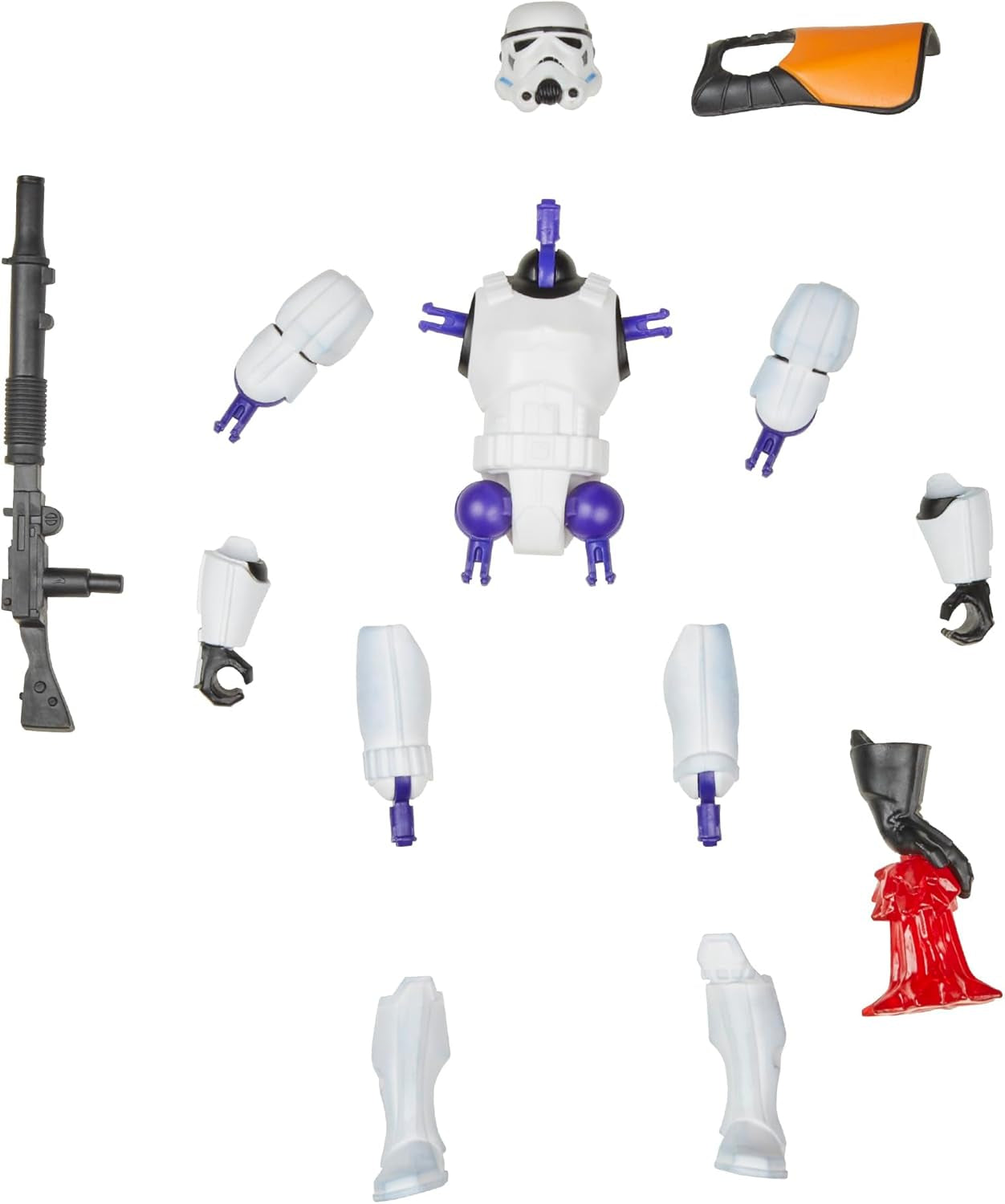 Star Wars Mixmashers Stormtrooper Anpassningsbar Mix-and-Match Actionfigur och tillbehör Actionfigurer Naty Shop