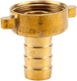Gardena mässingsslangkoppling, 2-delad: högkvalitativ mässingskoppling, 26,5 mm (G 3/4") gänga, för 1/2" (13 mm) slangar (7140-20)