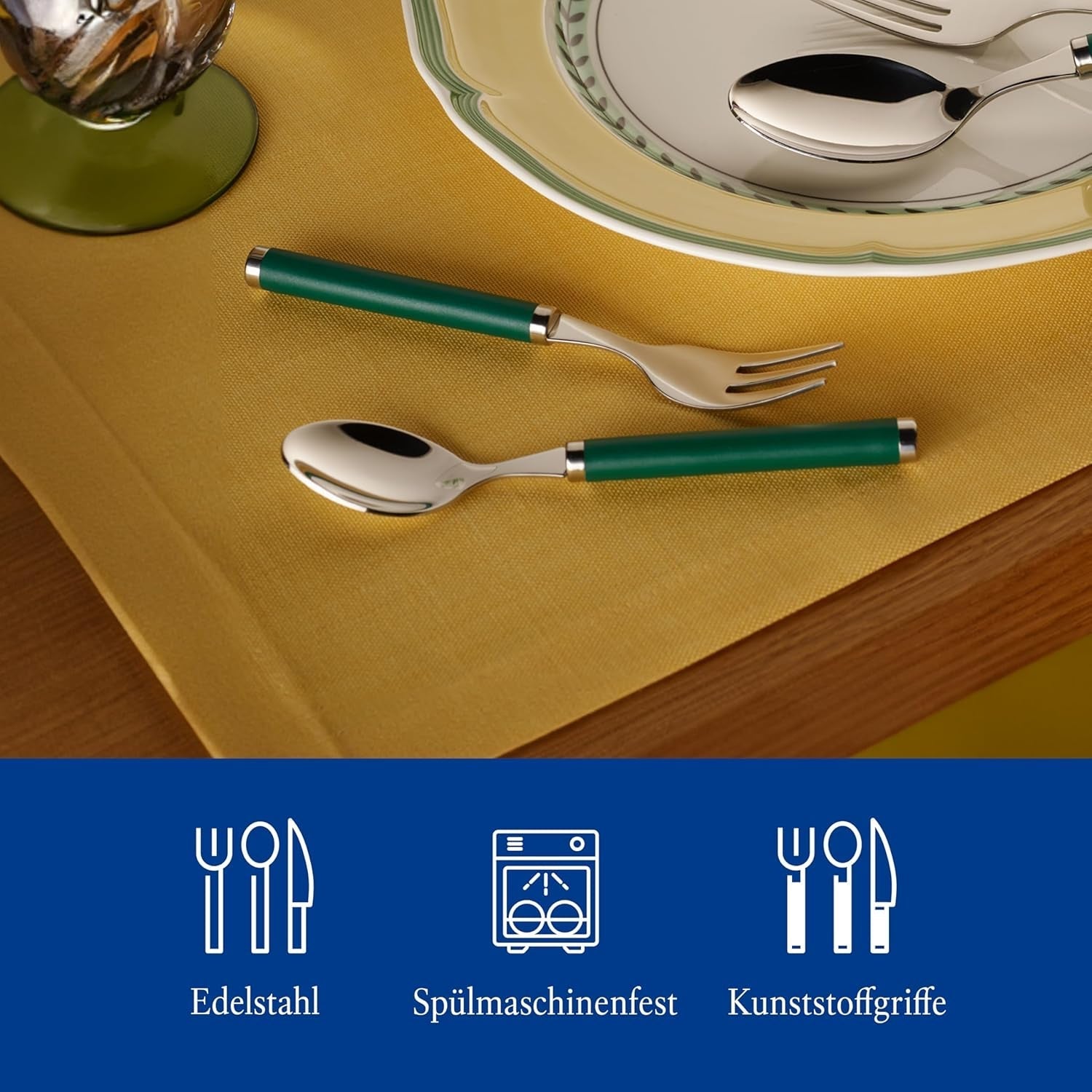 Villeroy & Boch - Bestickset Play! Green Garden, 30 stycken Kitchen Naty Shop