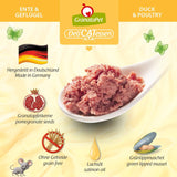GranataPet DeliCatessen Chicken PUR, Nassfutter für Katzen, Futter ohne Getreide & ohne Zuckerzusätze, Katzenfutter mit hohem Fleischanteil & högkvalitativa oljor, 6 x 400 g
