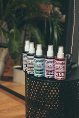Cameleo - Spray & Go - hårfärgningsspray - lila - för blont, platinablont och grått hår - spraya helt enkelt och gå - semipermanent - omedelbart resultat - karnevalshårfärgningsspray - 150 ml Hårfärgning Naty Shop