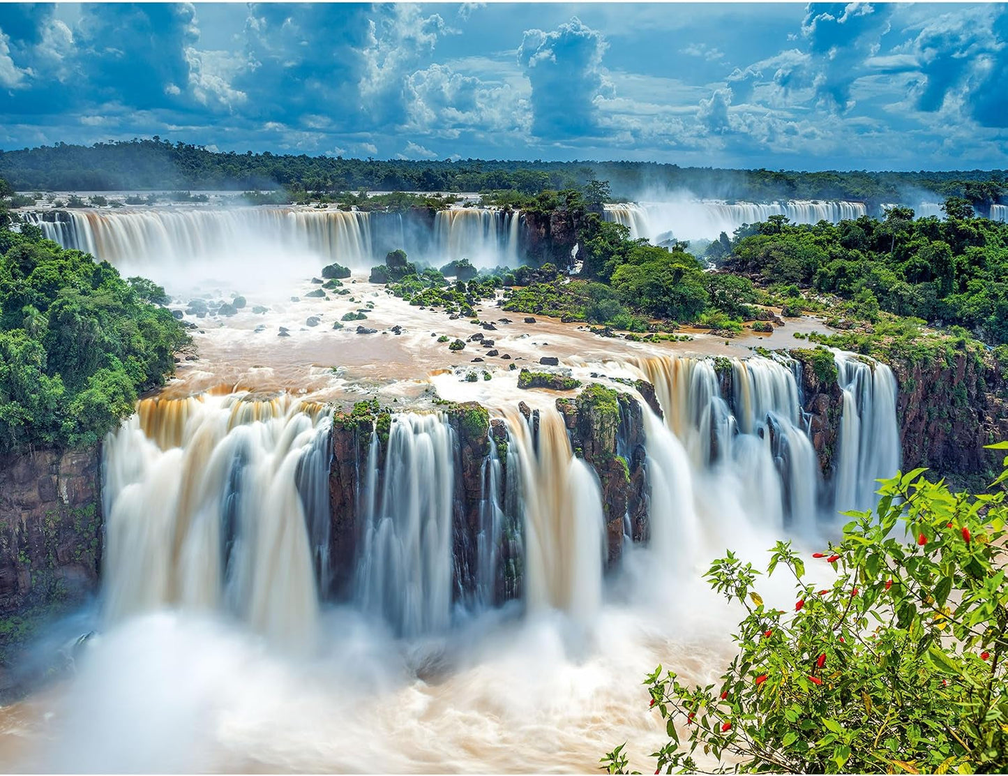 Ravensburger Puzzle 16607 - Iguazu Falls - 2000-bitars pussel för vuxna och barn över 14 Pussel Naty Shop Single