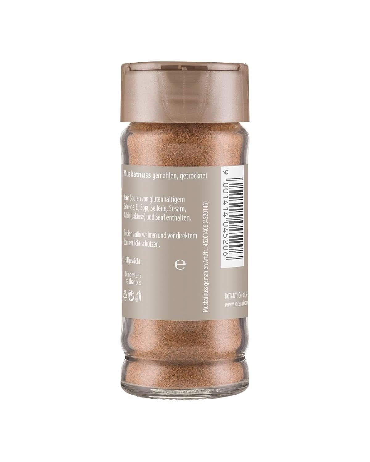 KOTÁNYI Malen muskotnöt - 37 gram Kryddor Naty Shop