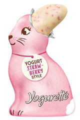 Ferrero Osterhase | 75 G| Weiße Joghurtschokolade Mit Fruchtigen Erdbeercrisps | påsk | Osterhas | Geschenk Aus Schokolade i Hasenform Naty Shop
