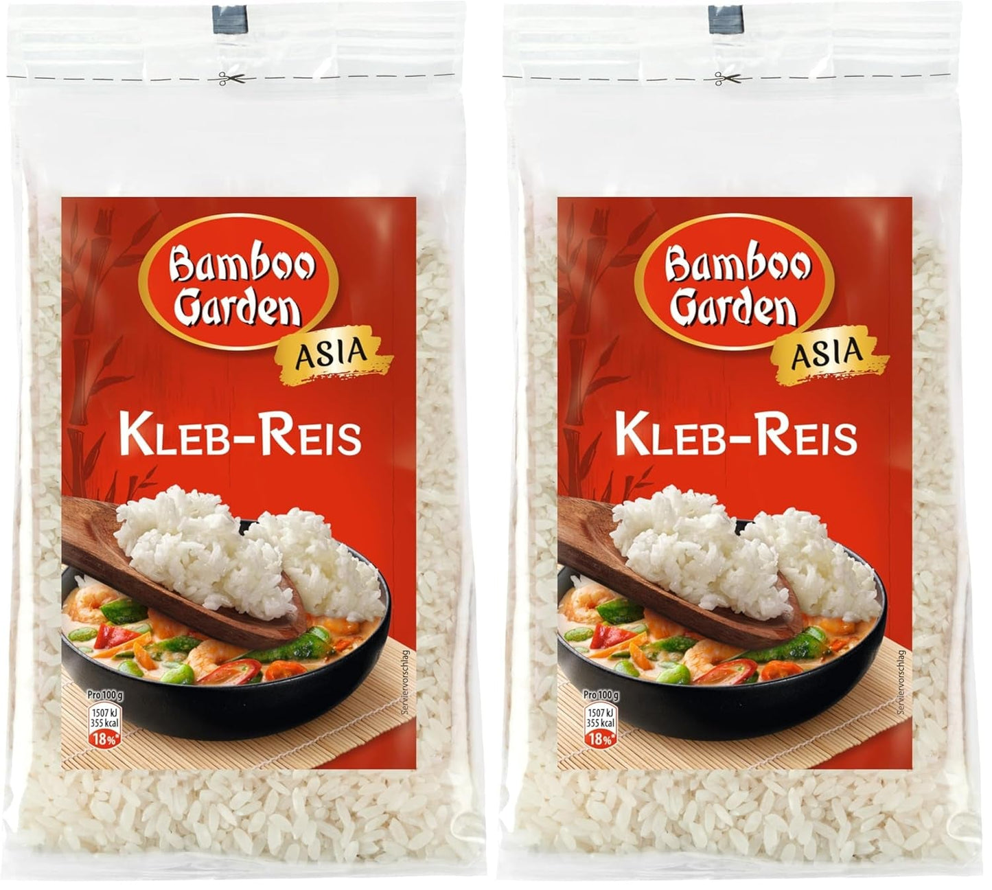 Bamboo Garden - Sticky rice, 500g per påse