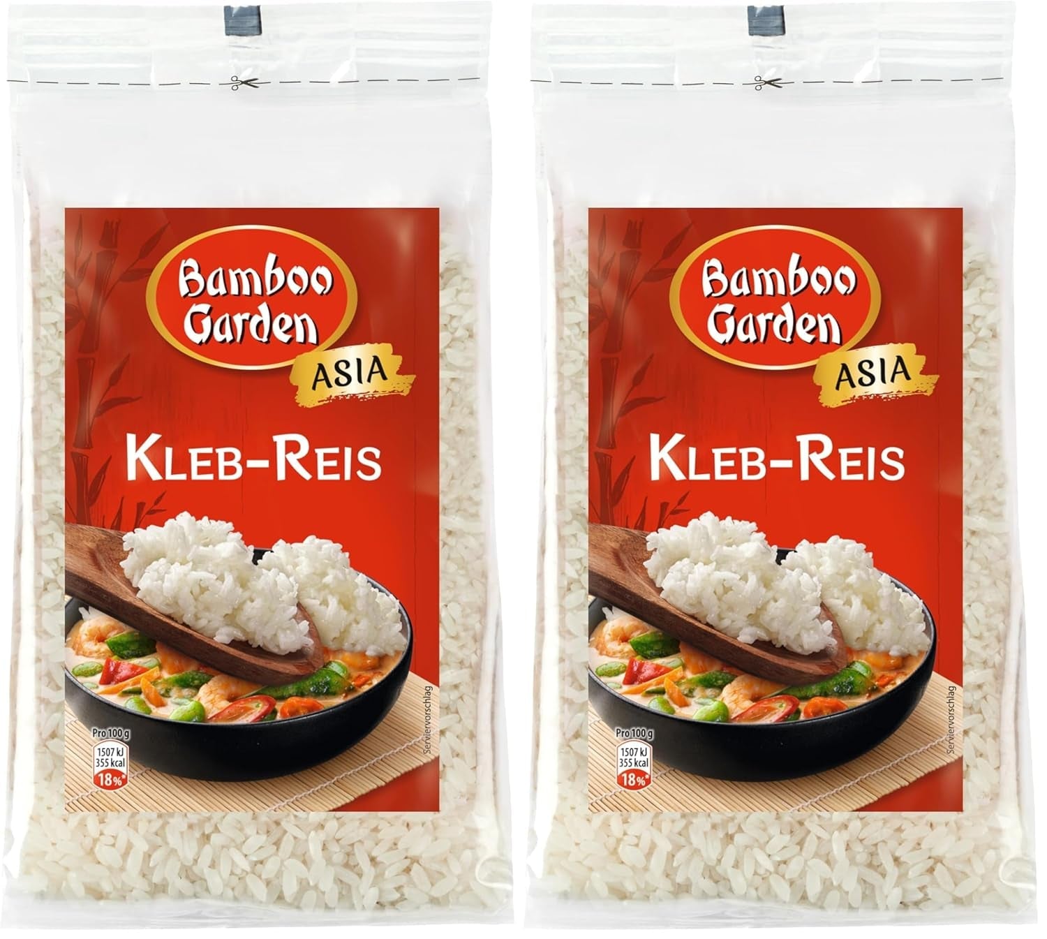 Bamboo Garden - Sticky rice, 500g per påse