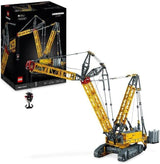 LEGO Technic Liebherr LR 13000 Bandkransats, bygg den bästa fjärrstyrda byggfordonsmodellen med Control+-appen, kran med vinschsystem och lyftarm, stor modellsats för vuxna 42146 Besuche Den LEGO-Store byggset