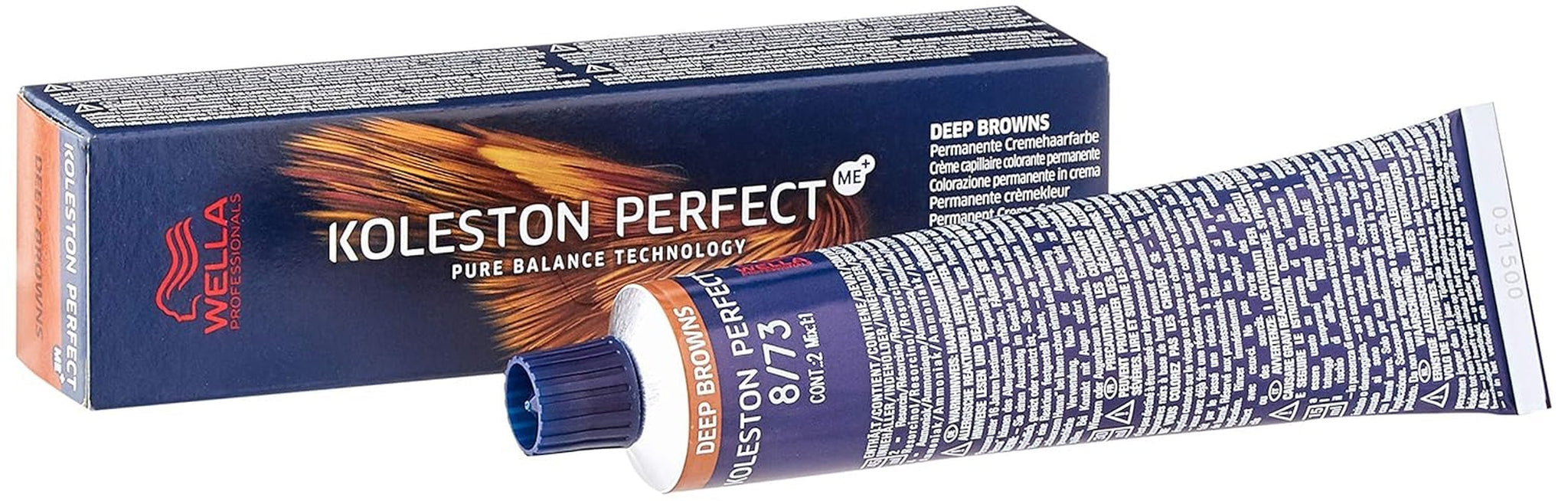 Wella Koleston Perfect ME+ 4/77 Intensiv Medium Chestnut 60 ml Naty Shop Hårfärgning 8/73 60 Ml (1 förpackning)