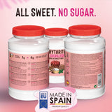 Erytritol + Sukralos 1:4 Süßstoff | 1G = 4G Zucker | 0 Netto-Kohlenhydrat - 0 Kalorien - 0 Glykämischer Index - Keto - Kein GVO - Castello sedan 1907 - 1 Kg Sötningsmedel Naty Shop