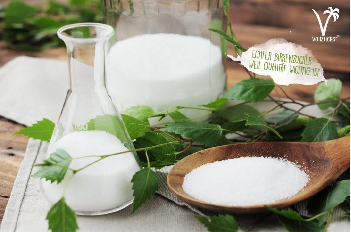 Äkta björksocker (Xylitol) från Finland, 1 Kg Sweeteners Naty Shop