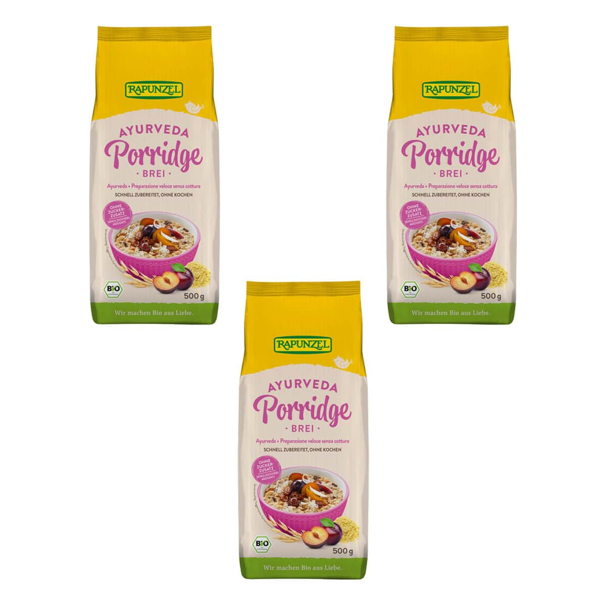 Ayurvedisk havregryn till frukost, 500 g