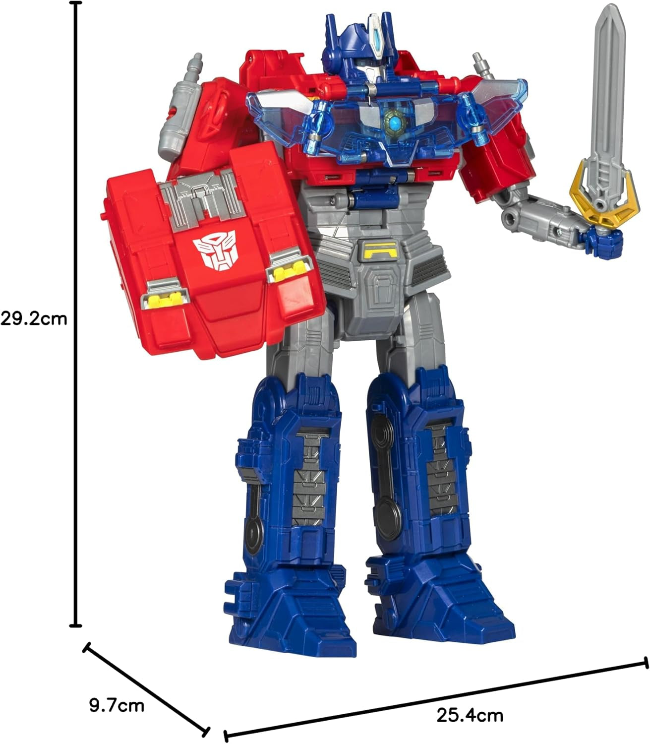 Transformers One Power Flip Optimus Prime (Orion Pax) interaktiv statyett Actionfigurer Naty Shop