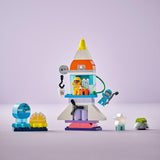 LEGO DUPLO 3-i-1 rymdfärja Massor av äventyrsrymdset Raketleksak för barn Byggnadsvetenskapsleksak Tidig utvecklingsmotorik Present för 3-åringar 10422 Byggset Beuche den LEGO-Store